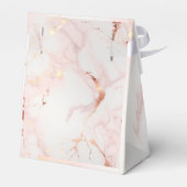 Roze Kwarts Cadeau Doos met Deksel Bedankdoosjes (Achterkant)