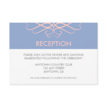 Roze Kwarts en Blauw, Elegante Bloemen Bruiloft