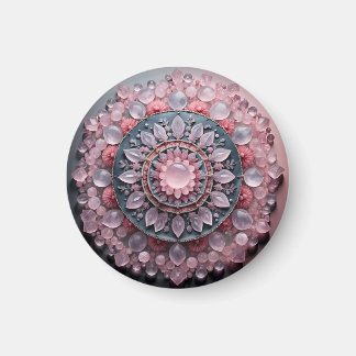 Roze Kwarts Magneet