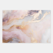 Roze Kwarts Mist Inpakpapier Vel (Voorkant 2)