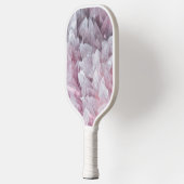 Roze kwartsgeest Lichaamsspiraalenergie Pickleball Paddle (Links)