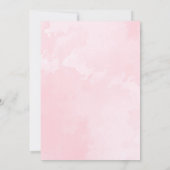 Roze Laarzen & Bubbly Bow Vrijgezellenfeest Kaart (Achterkant)