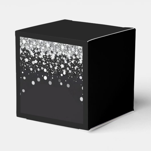 Roze laarzen en Bling Bachelorette Party Bedankdoosjes (Achterkant)