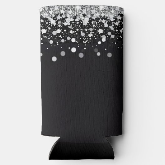 Roze laarzen en Bling Bachelorette Party Seltzer Blikjeskoeler (Achterkant)