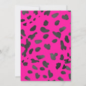 Roze laarzen en bling cowboylaarzen verjaardag kaart (Achterkant)