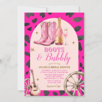 Roze laarzen en bubbelig Western Vrijgezellenfeest