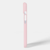 Roze laarzen met gebloemde monogram Case-Mate iPhone case (Achterkant / Links)