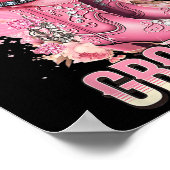Roze laarzen op Da Ground Western Cowgirl Pet en B Poster (Hoek)