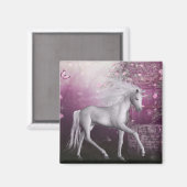Roze laatste eenhoorn magneet (Voorkant / Achterkant)