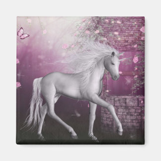 Roze laatste eenhoorn magneet