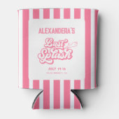 Roze Laatste splash bachelorette party gunst Blikjeskoeler (Voorkant)