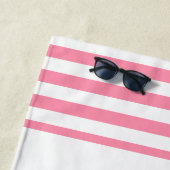 Roze Laatste splash Bachelorette Strandlaken (In situ)