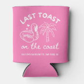 Roze Laatste Toast Bachelorette-feest Kan Koeler (Voorkant)