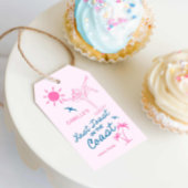 Roze Laatste Toast Op De Kust Bachelorette Cadeaulabel