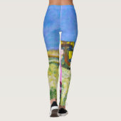 Roze Label Leggings (Achterkant)