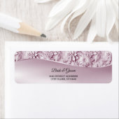 Roze label voor Floral Return (Insitu)