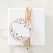 Roze Labels van de Floral Mimosa Bar Juice voor ha (In situ)