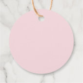 Roze Labels van de Floral Mimosa Bar Juice voor ha (Achterkant)