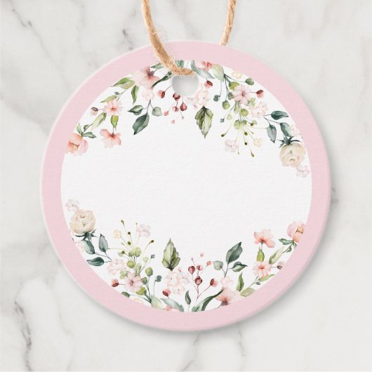 Roze Labels van de Floral Mimosa Bar Juice voor ha (Voorkant)