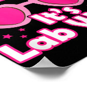 Roze Laboratoriumweek 2024 Medisch Laboratoriumwet Poster (Hoek)