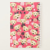 Roze Labrador Planner Notitieboek (Achterkant)