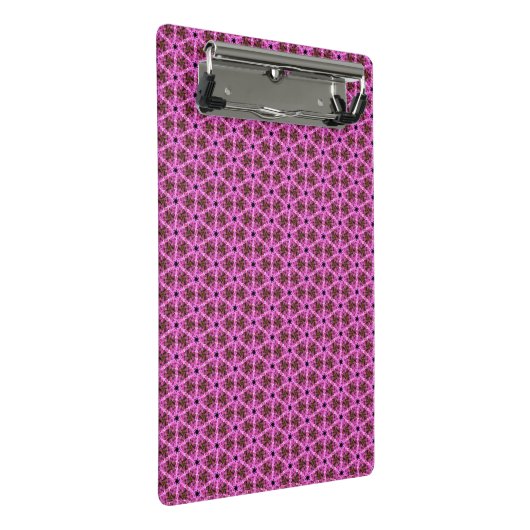 Roze Labyrint Mini Klembord (Schuin)