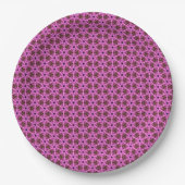 Roze Labyrint Papieren Bordje (Voorkant)