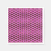 Roze Labyrint Servet (Voorkant)