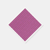 Roze Labyrint Servet (Hoek)