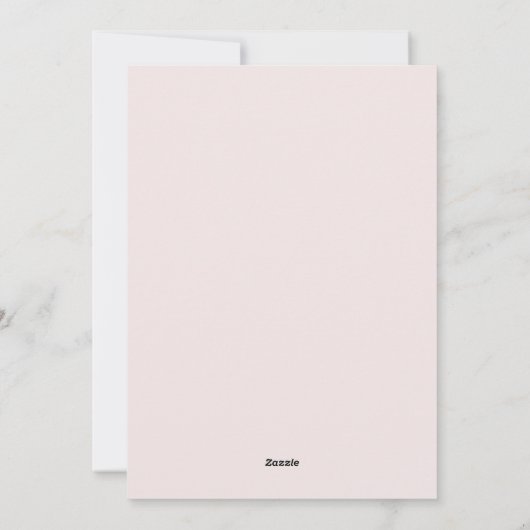 Roze Lace Mandala Egg Kaart (Achterkant)