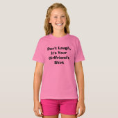 Roze lachen niet, het is je Vriendin Shirt (Voorkant volledig)