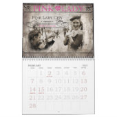 Roze Lady America's kalender voor 2011 (Feb 2027)