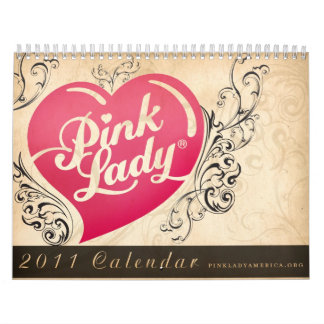 Roze Lady America's kalender voor 2011