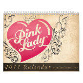 Roze Lady America's kalender voor 2011 (Hoes)