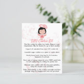 Roze Lady Bakery-koekjeskit (Staand voorkant)