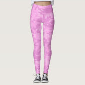 Roze Lady Digital Camo Pattern Leggings (Voorkant)