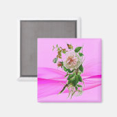 Roze Lady Magnet (Voorkant / Achterkant)