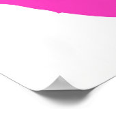 Roze Lady Poster (Hoek)