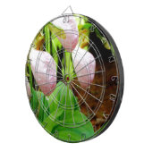 Roze Lady Slipper wild Orchid Dartbord (Voorkant Rechts)