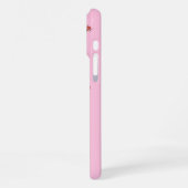 Roze Ladybug iPhone Hoesje (Linkerkant)