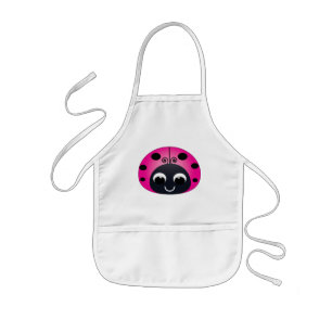 Roze Ladybug Kinder Apron Schort