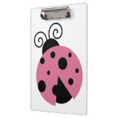 Roze Ladybug Klembord (Links)