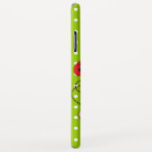 Roze ladybug meisjes naam groen Case-Mate iPhone case (Achterkant/rechts)