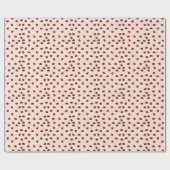 roze ladybug Patrooncadeaus Cadeaupapier (Vlak)