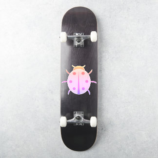 Roze Ladybug Sticker