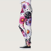 Roze Ladybugs Leggings (Links)
