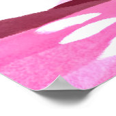 Roze lagune poster (Hoek)