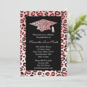 Roze lak Afdrukgraad Partij Kaart (Staand voorkant)