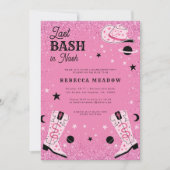 Roze lam Laatste Bash in Nash Nashville Bacheloret Kaart (Voorkant)