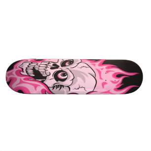 Roze laming skateboard